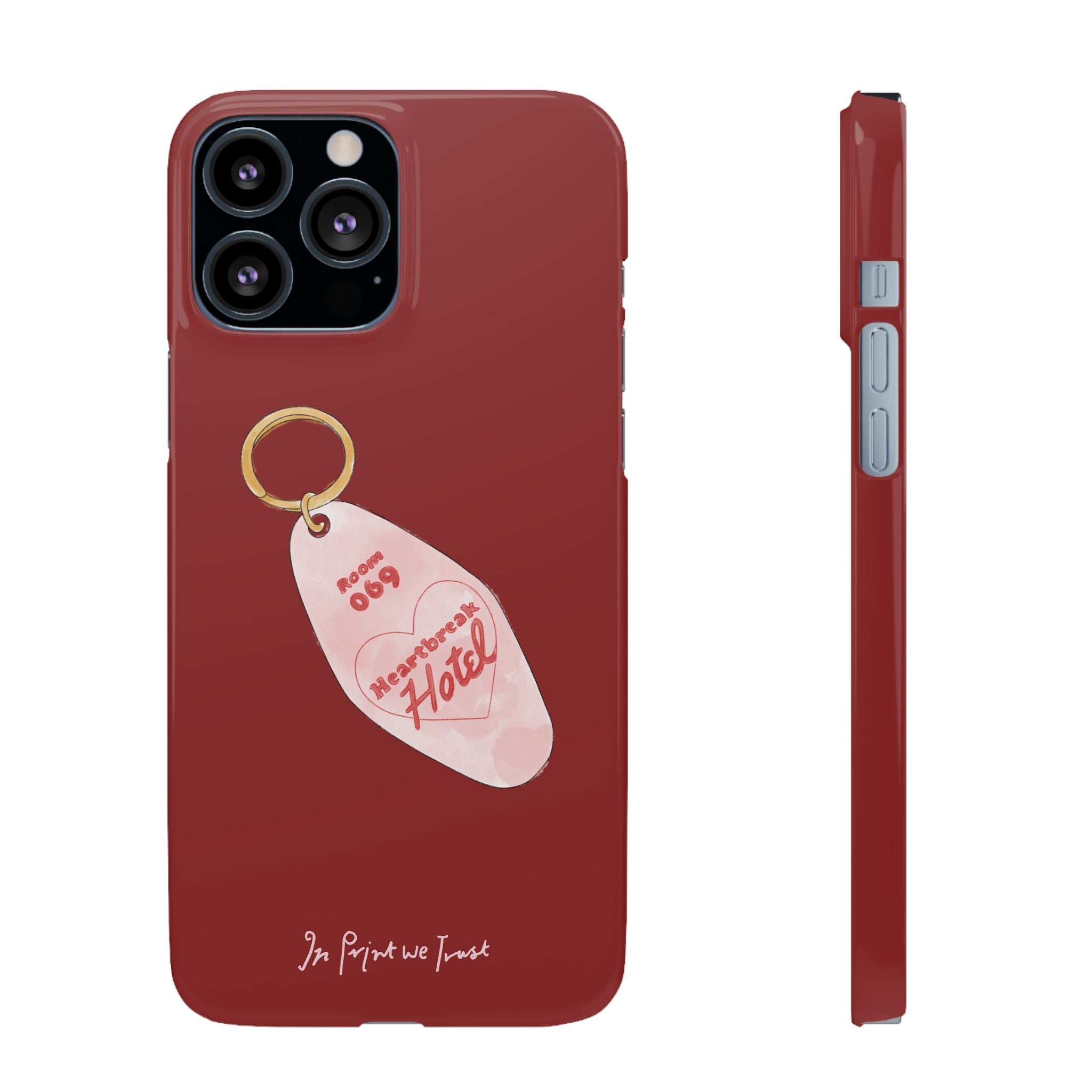 heartbreak hotel iPhone case - In Print We Trust