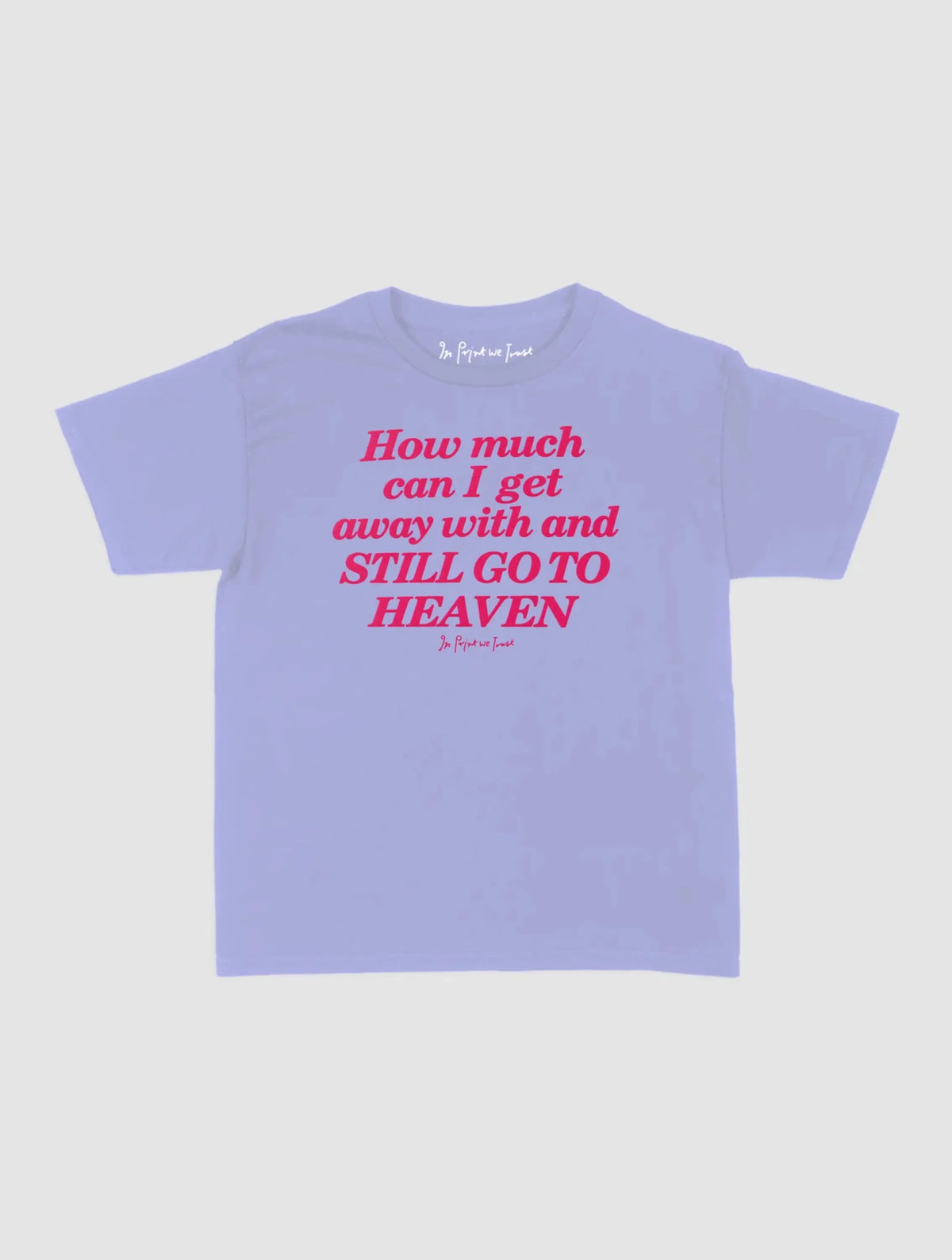 heaven baby tee - In Print We Trust