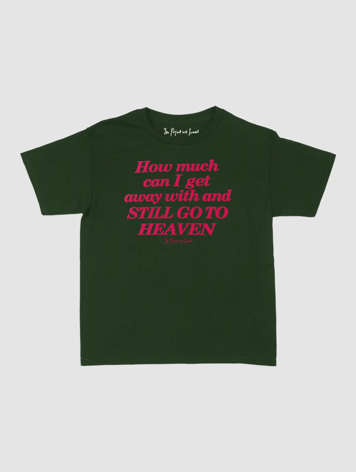 heaven baby tee - In Print We Trust
