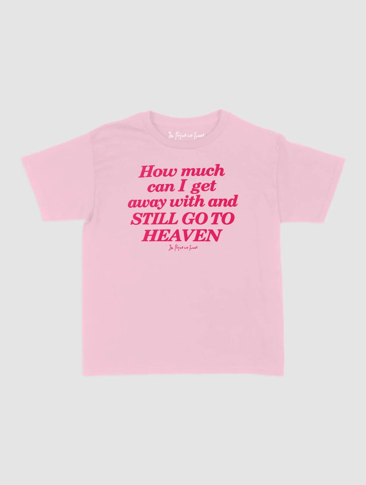 heaven baby tee - In Print We Trust