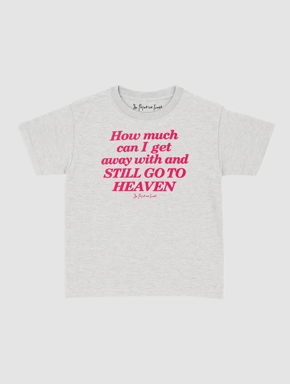 heaven baby tee - In Print We Trust