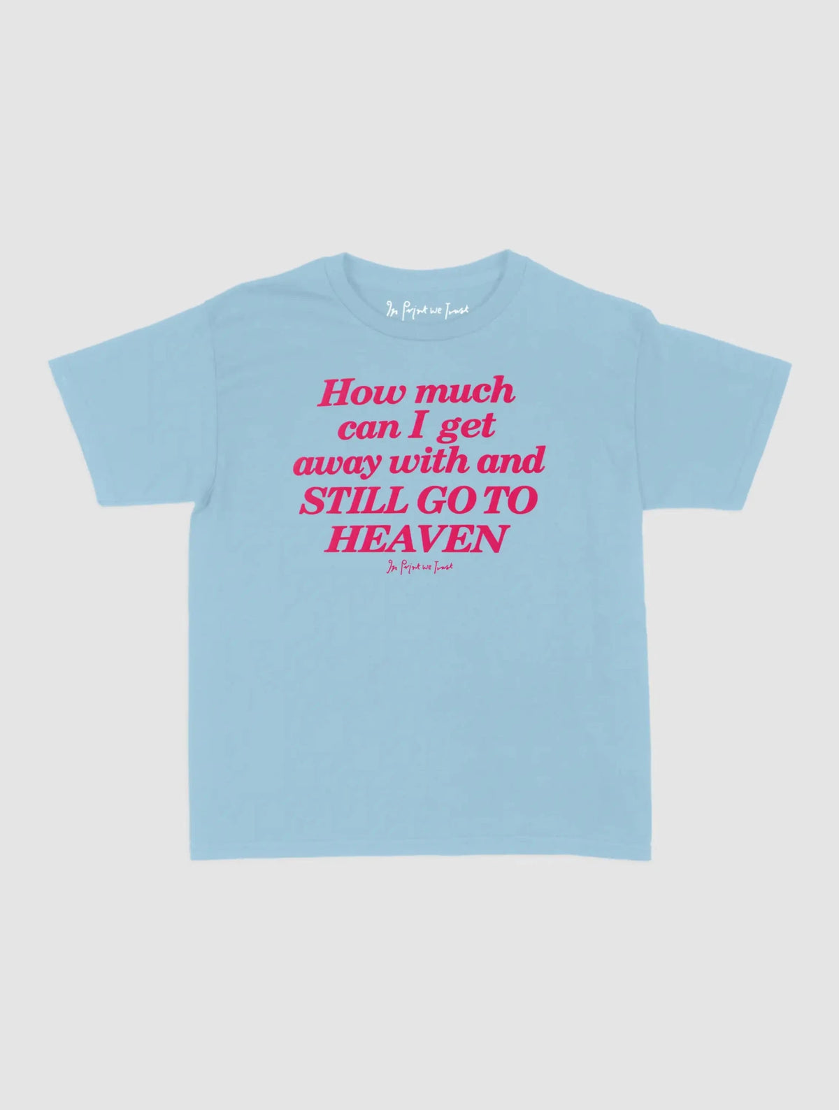 heaven baby tee - In Print We Trust
