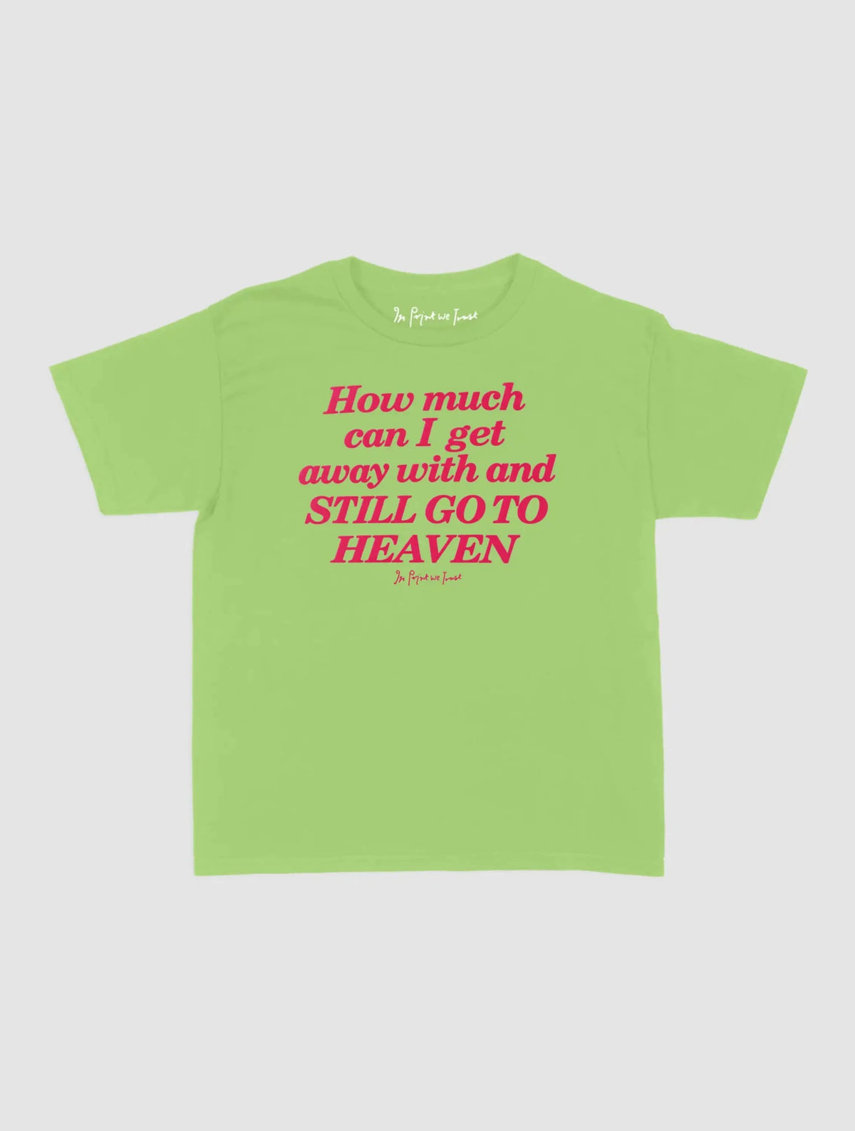 heaven baby tee - In Print We Trust