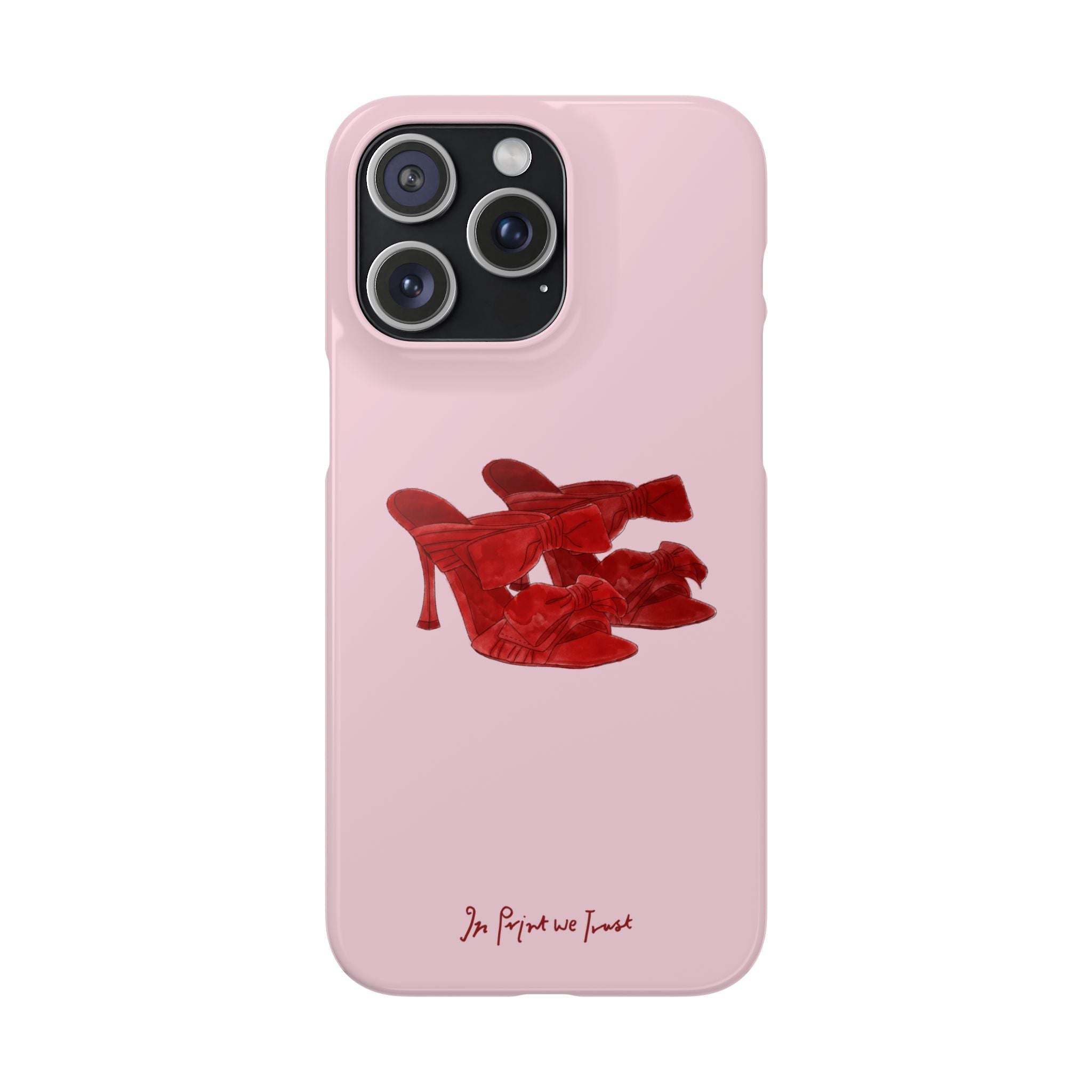 heels iPhone case - In Print We Trust