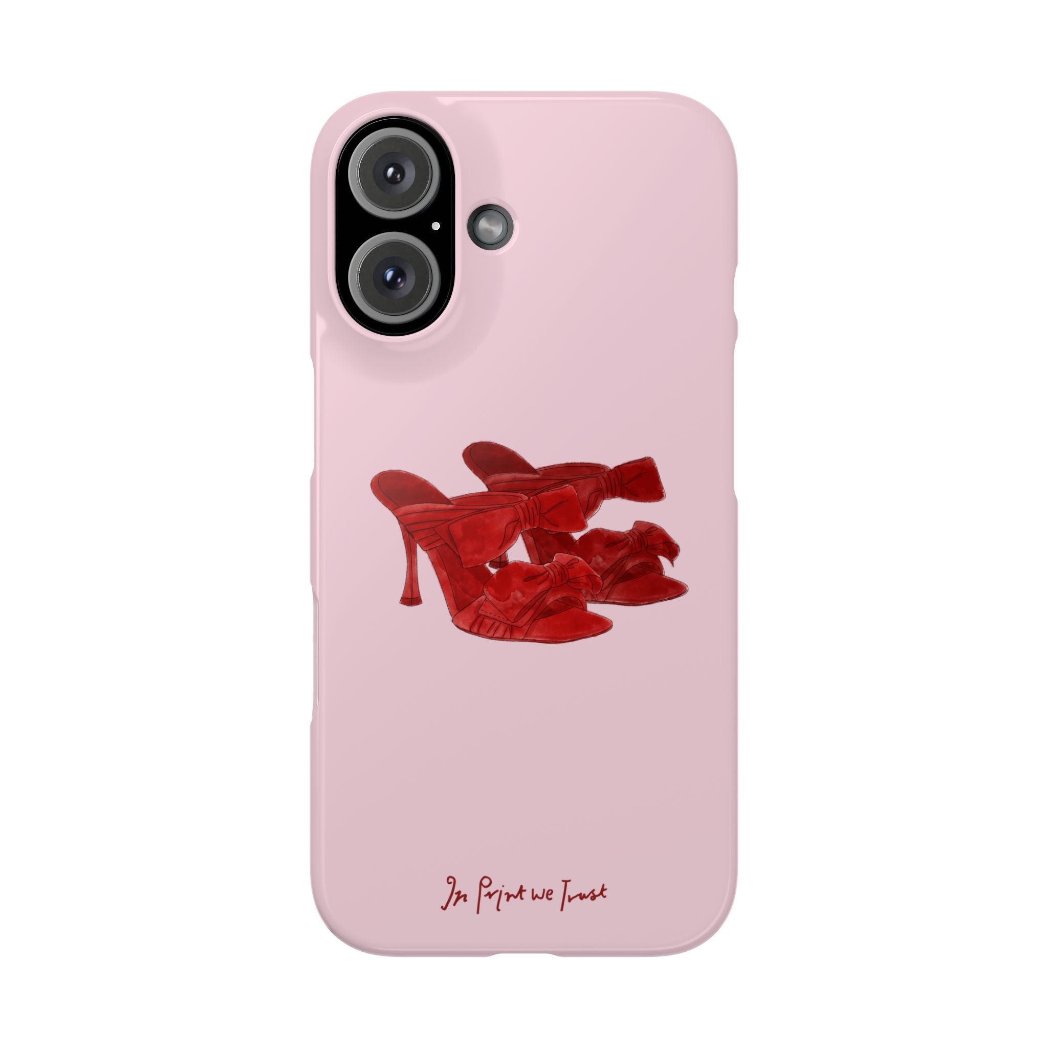 heels iPhone case - In Print We Trust