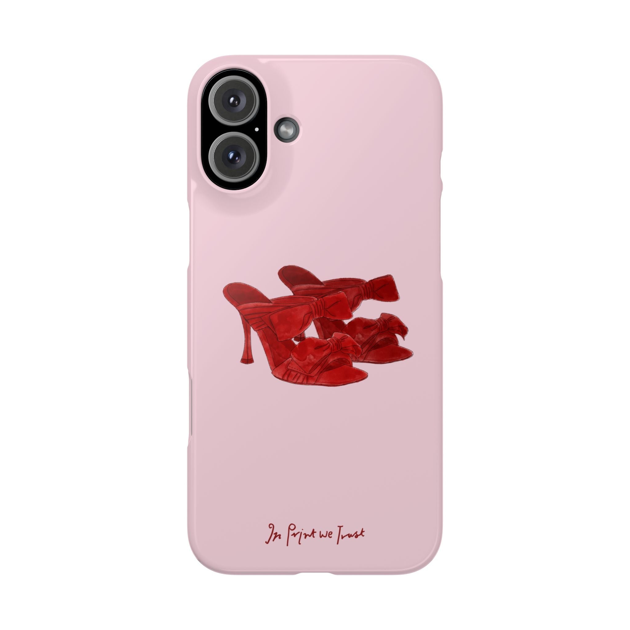 heels iPhone case - In Print We Trust