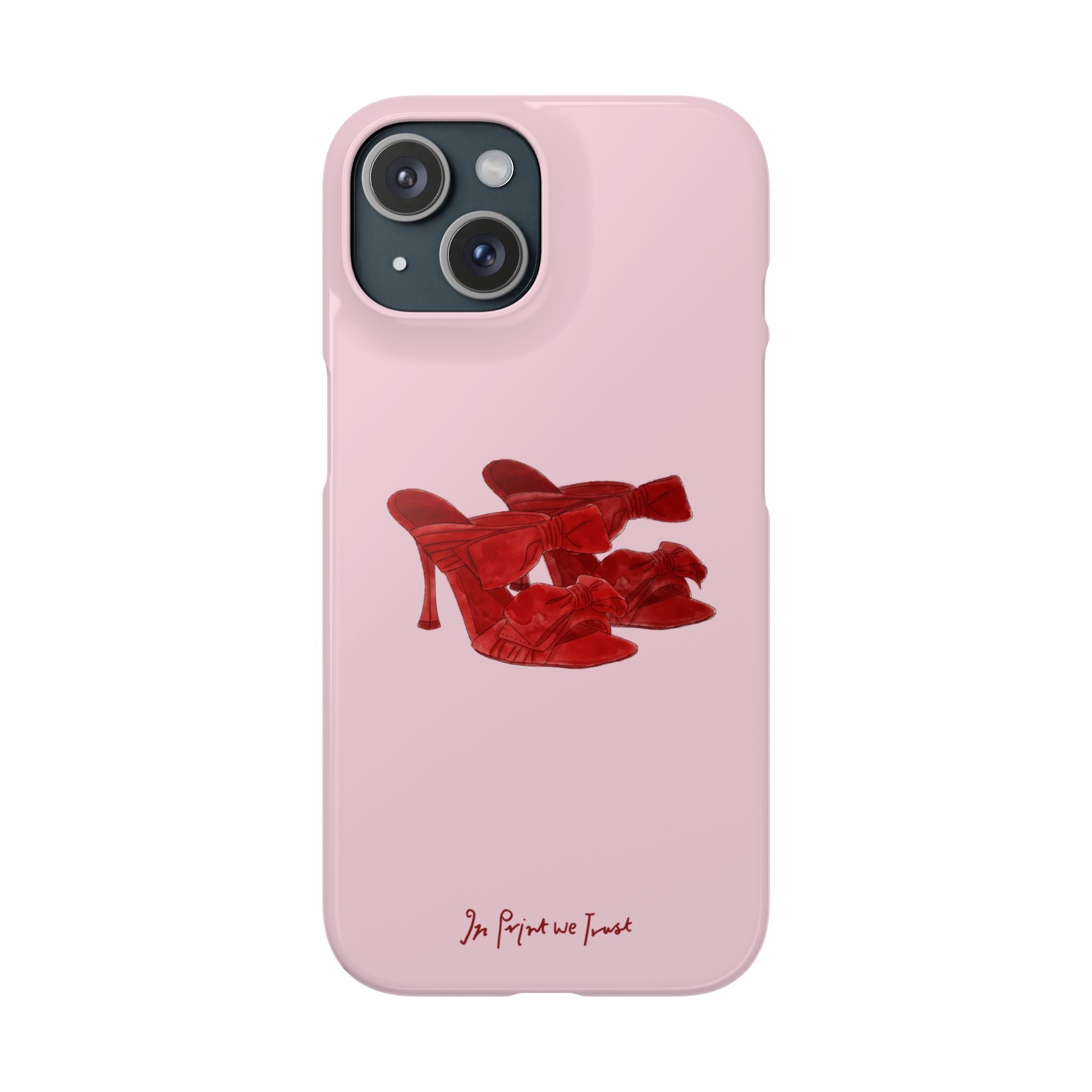 heels iPhone case - In Print We Trust