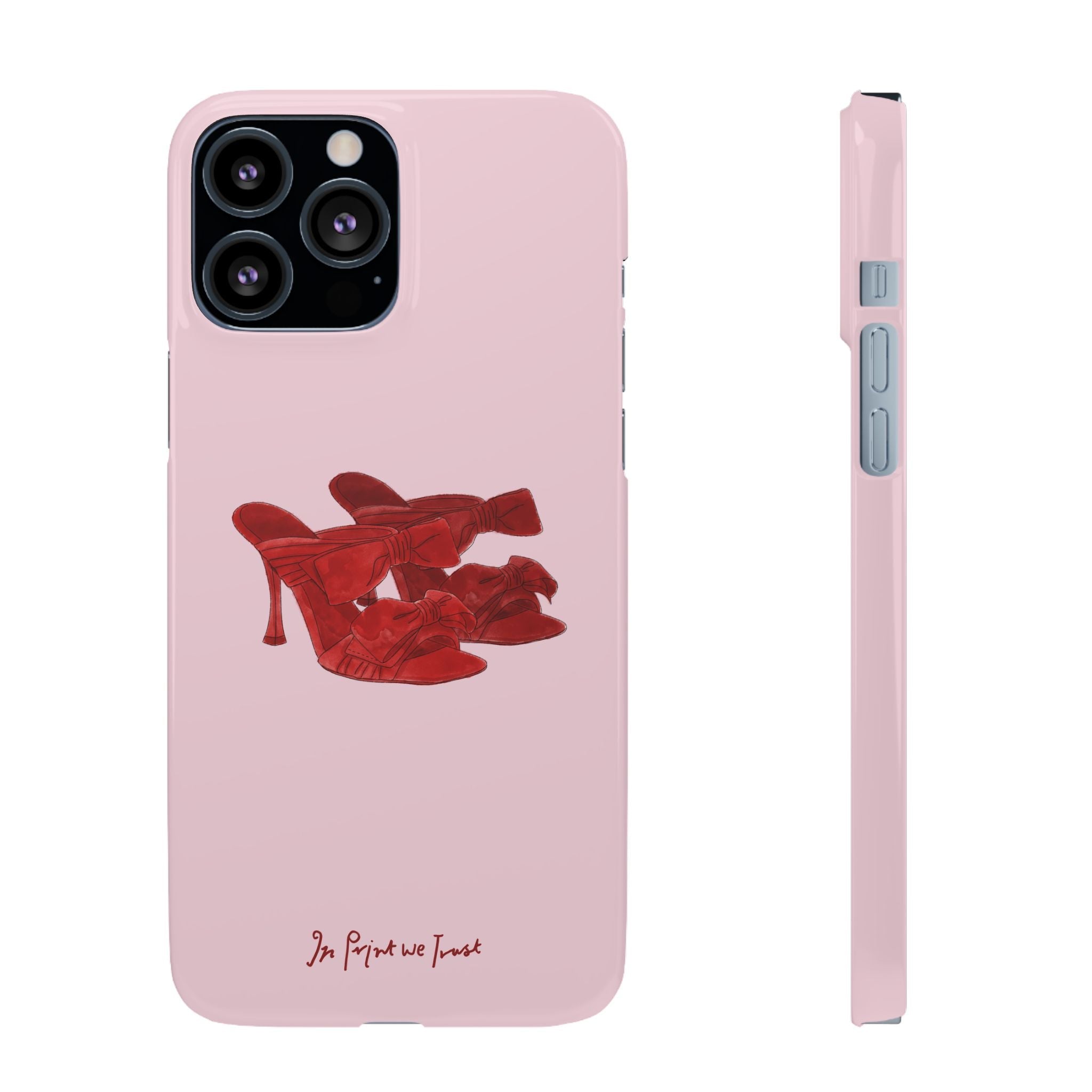 heels iPhone case - In Print We Trust