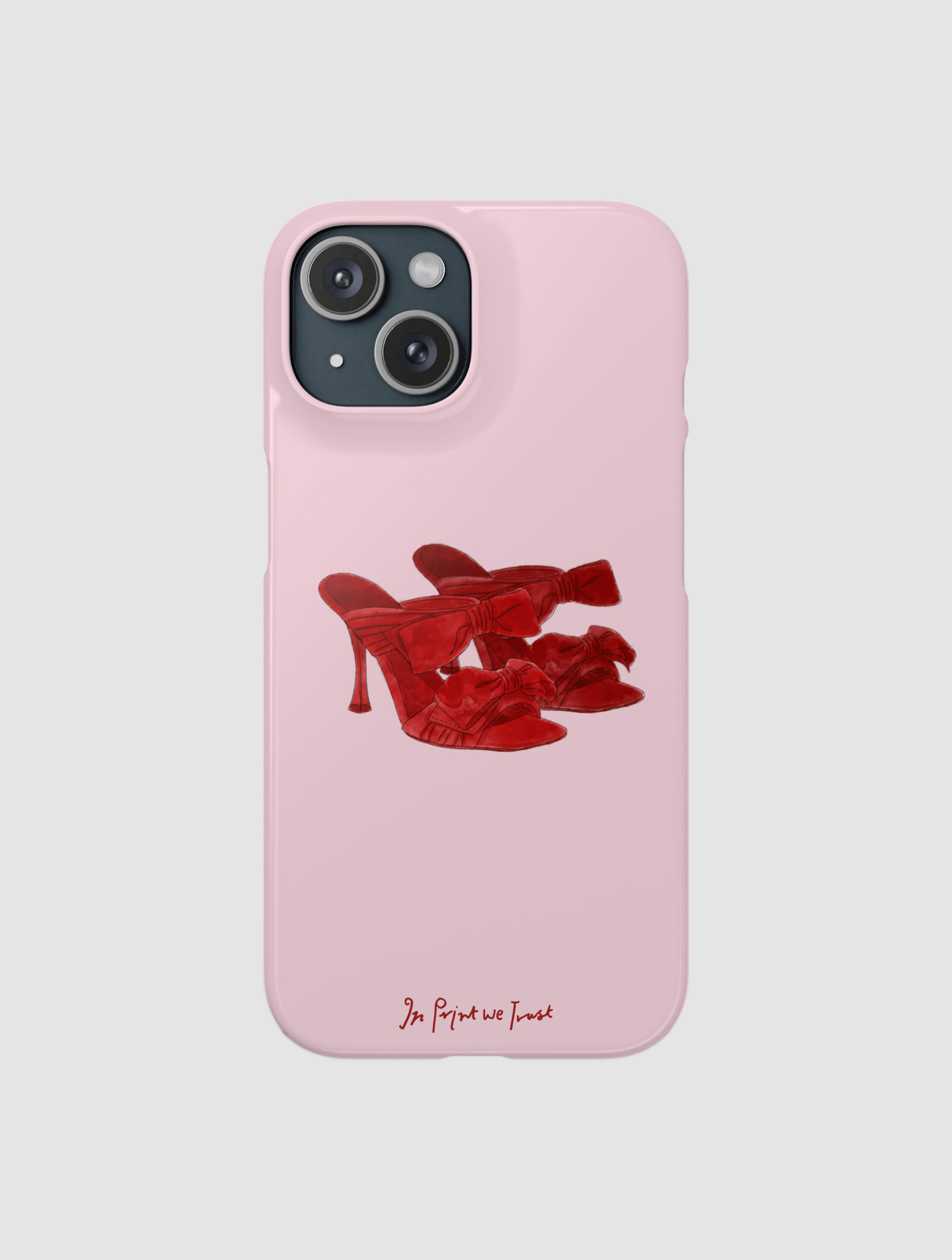 heels iPhone case - In Print We Trust