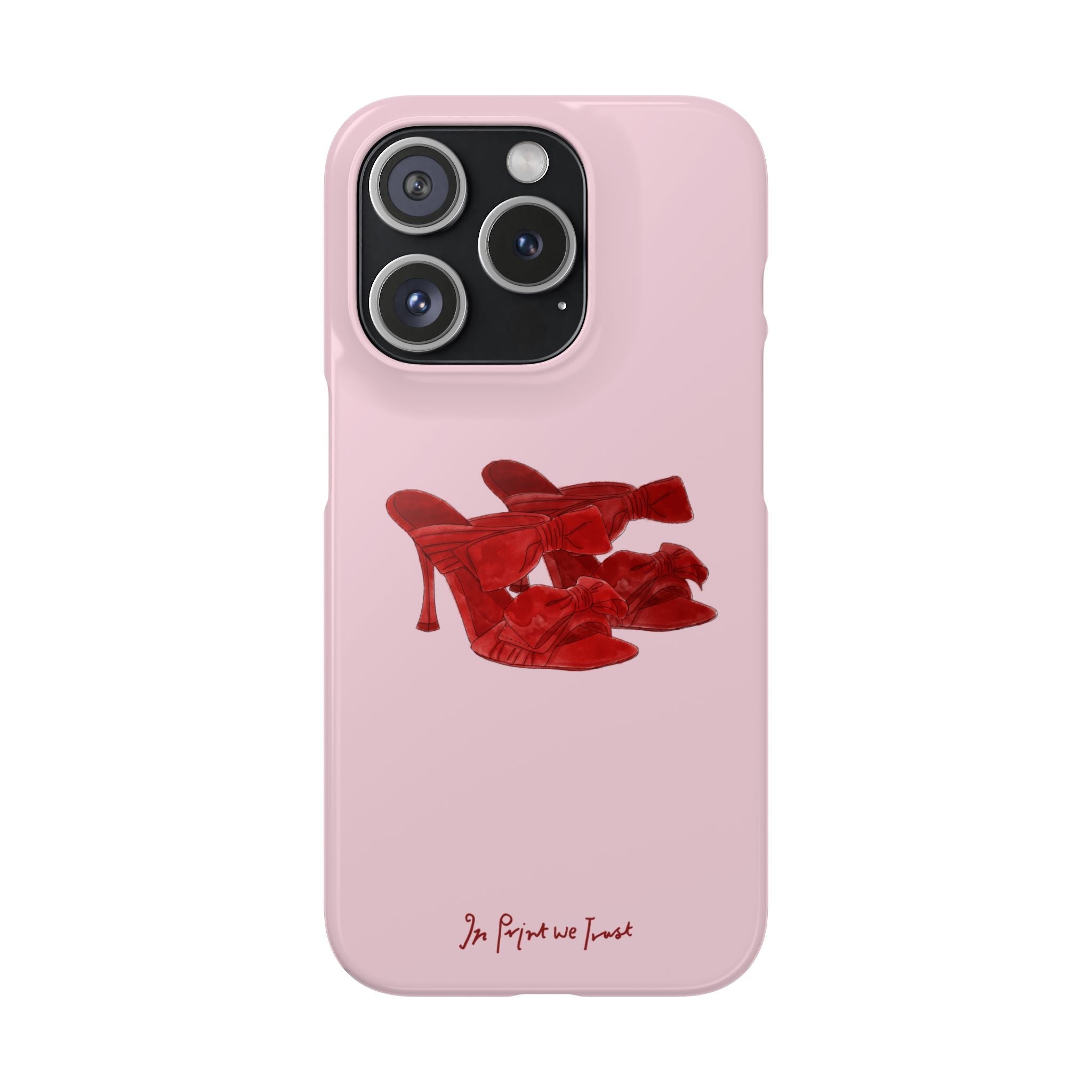 heels iPhone case - In Print We Trust