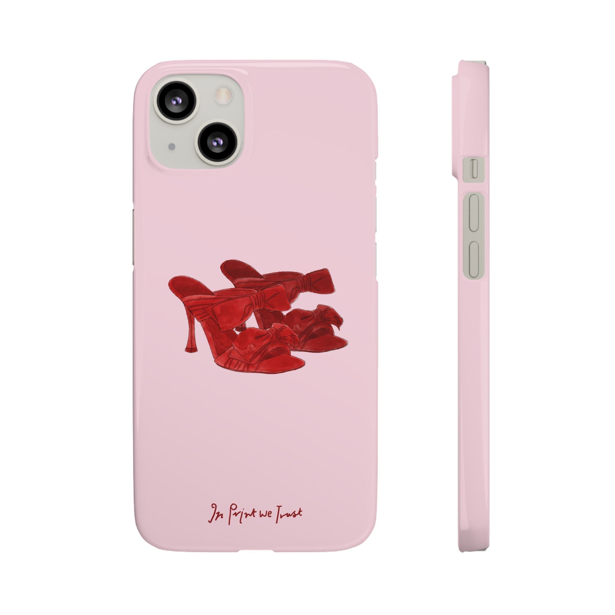 heels iPhone case - In Print We Trust