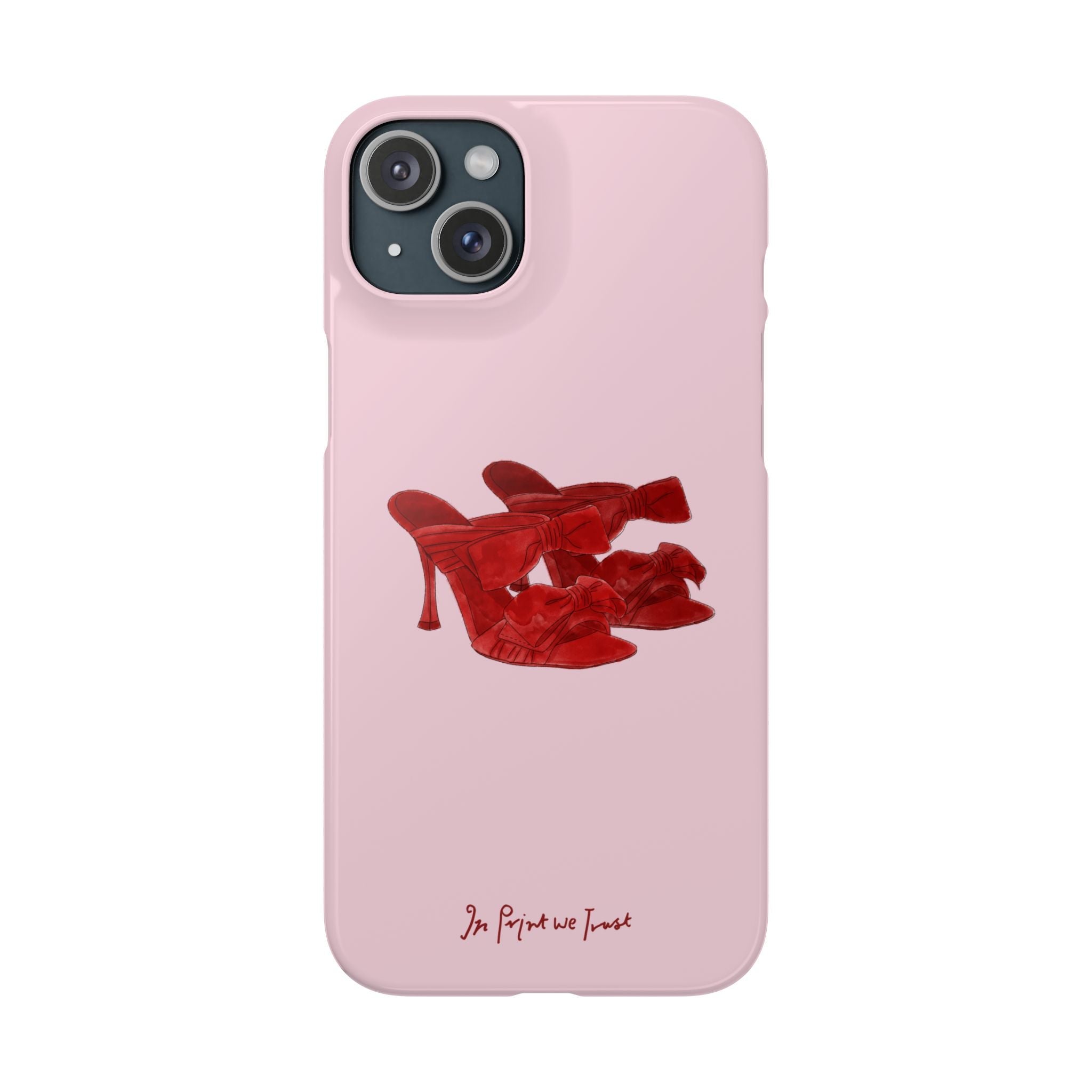 heels iPhone case - In Print We Trust