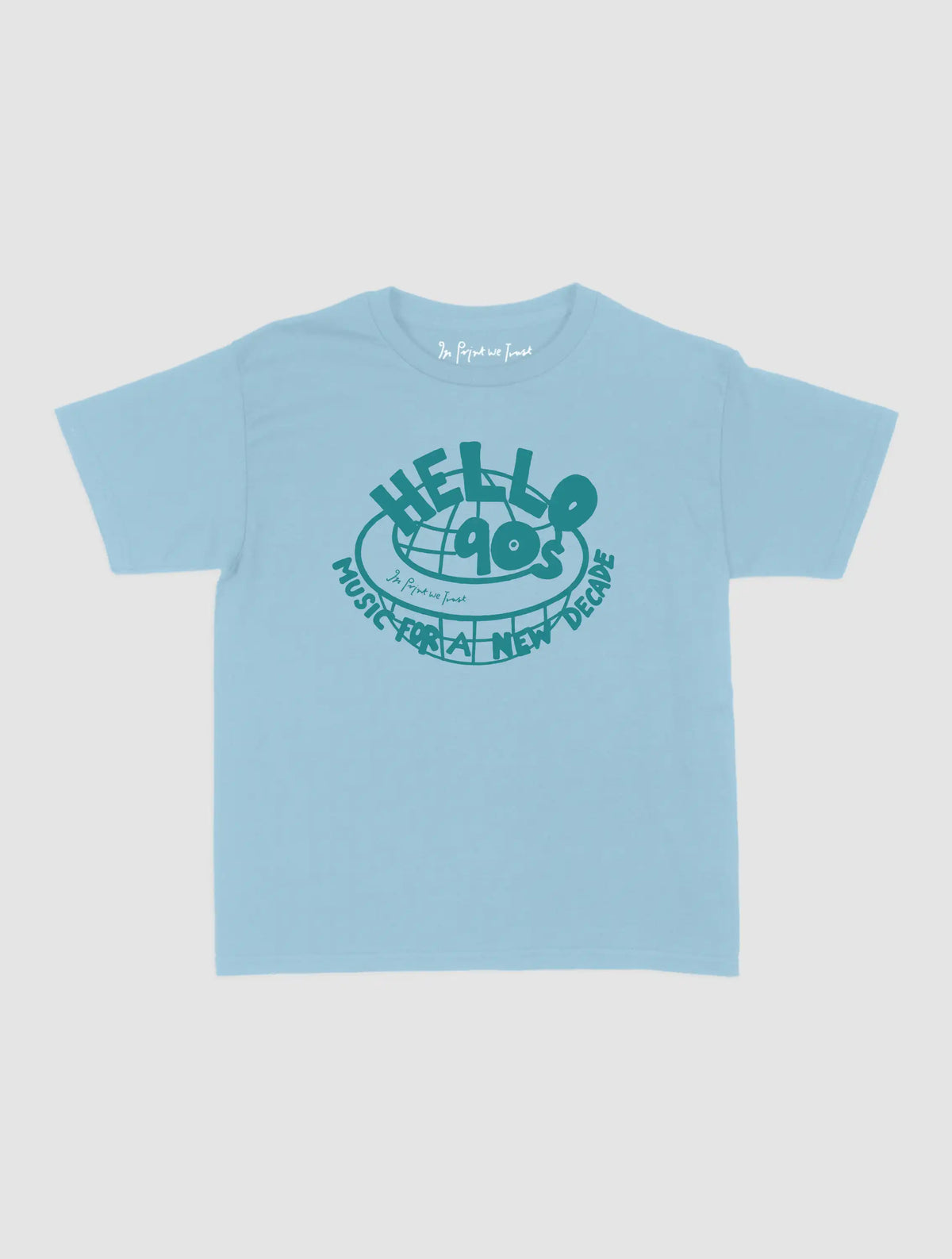 hello 90s baby tee