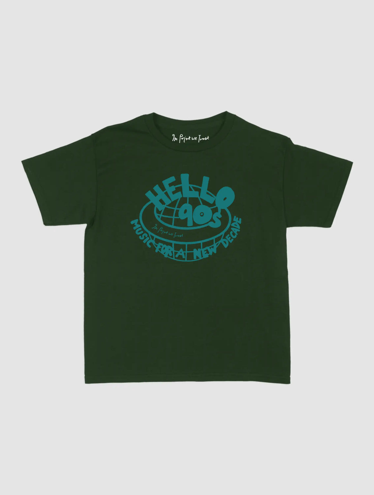 hello 90s baby tee
