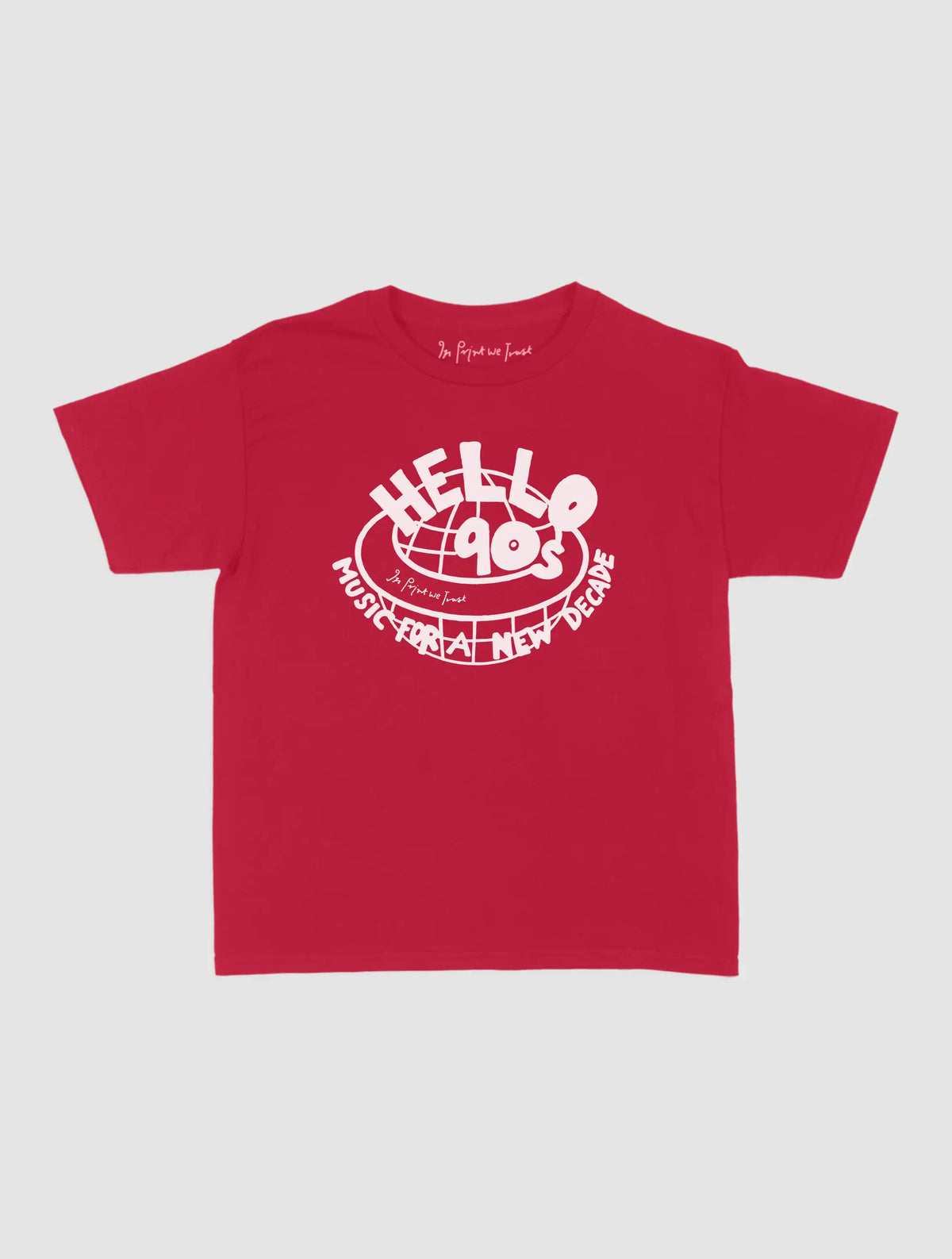 hello 90s baby tee