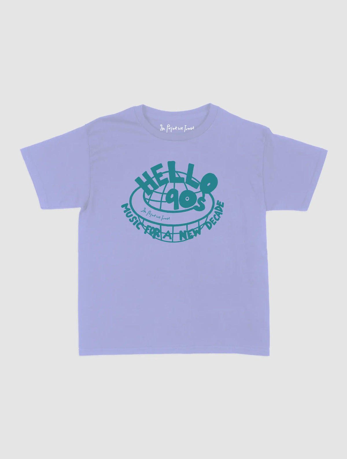 hello 90s baby tee