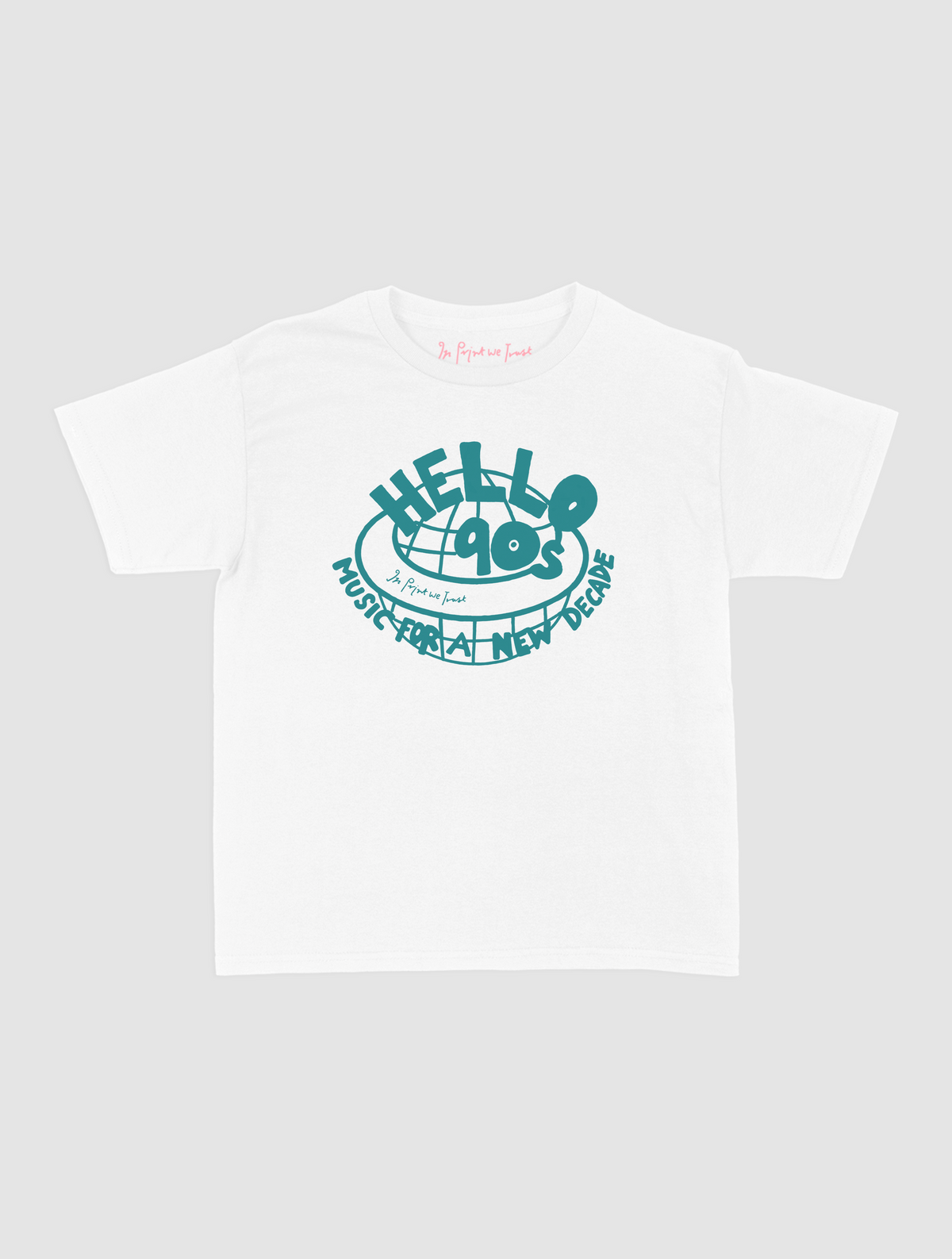 hello 90s baby tee