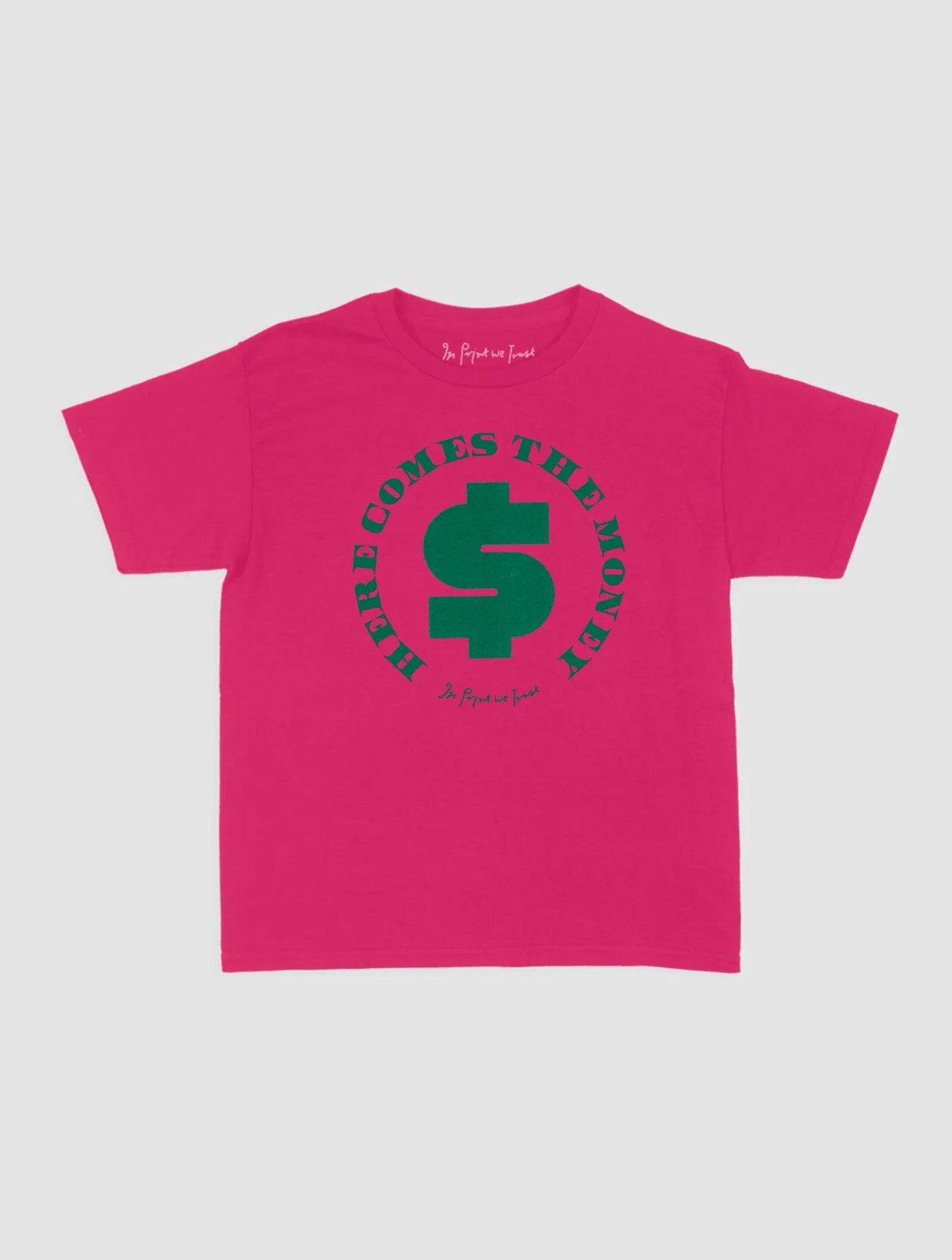 here comes the money baby tee - In Print We Trust