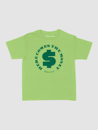here comes the money baby tee - In Print We Trust