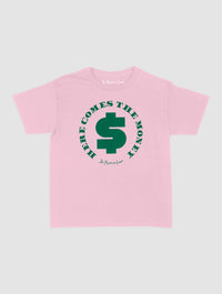 here comes the money baby tee - In Print We Trust
