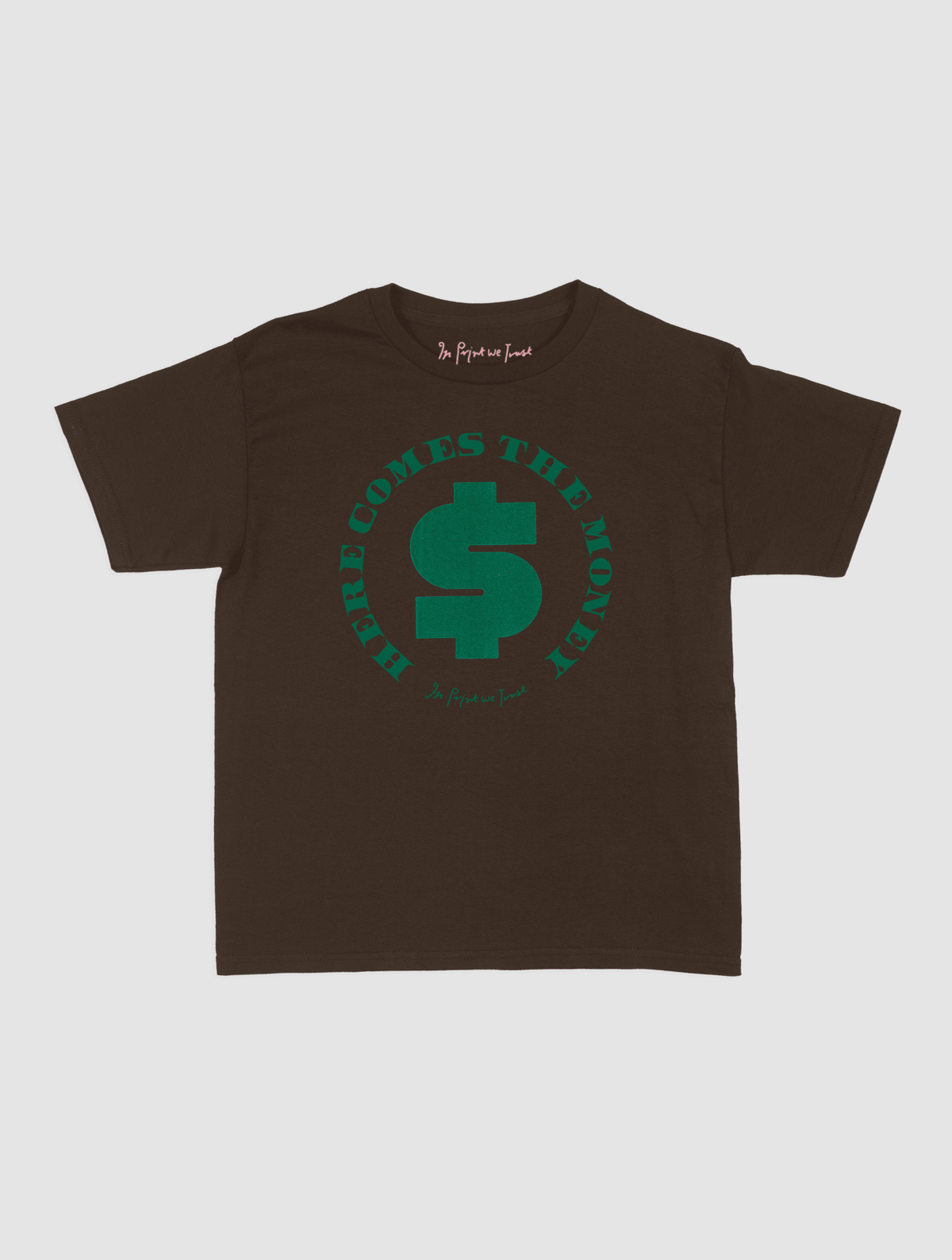 here comes the money baby tee - In Print We Trust