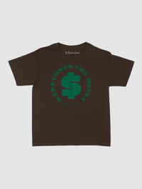here comes the money baby tee - In Print We Trust