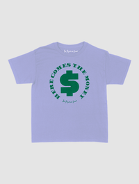 here comes the money baby tee - In Print We Trust