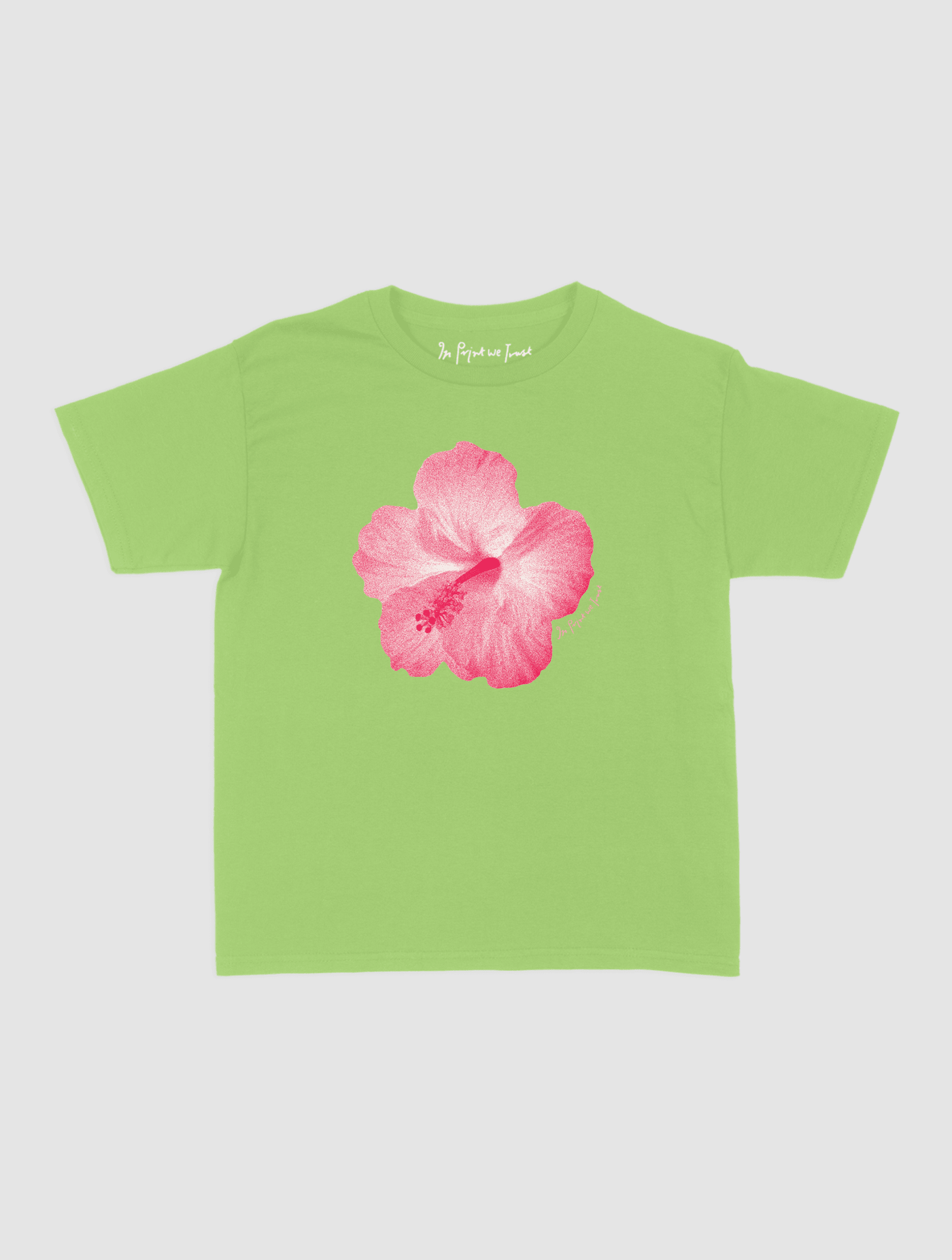 hibiscus baby tee - In Print We Trust