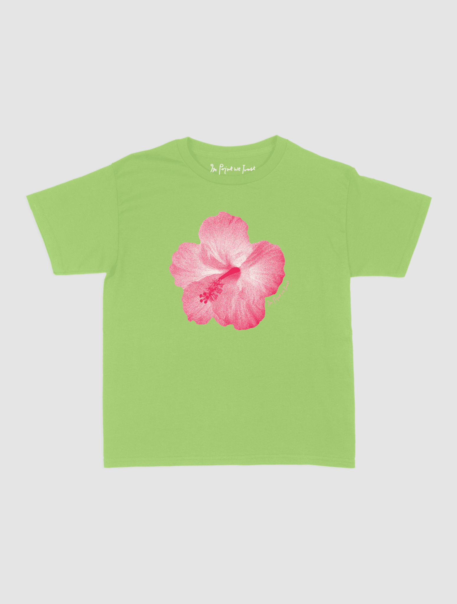 hibiscus baby tee - In Print We Trust