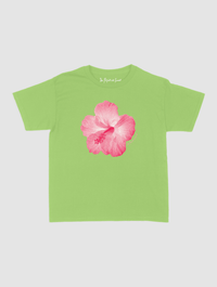 hibiscus baby tee - In Print We Trust
