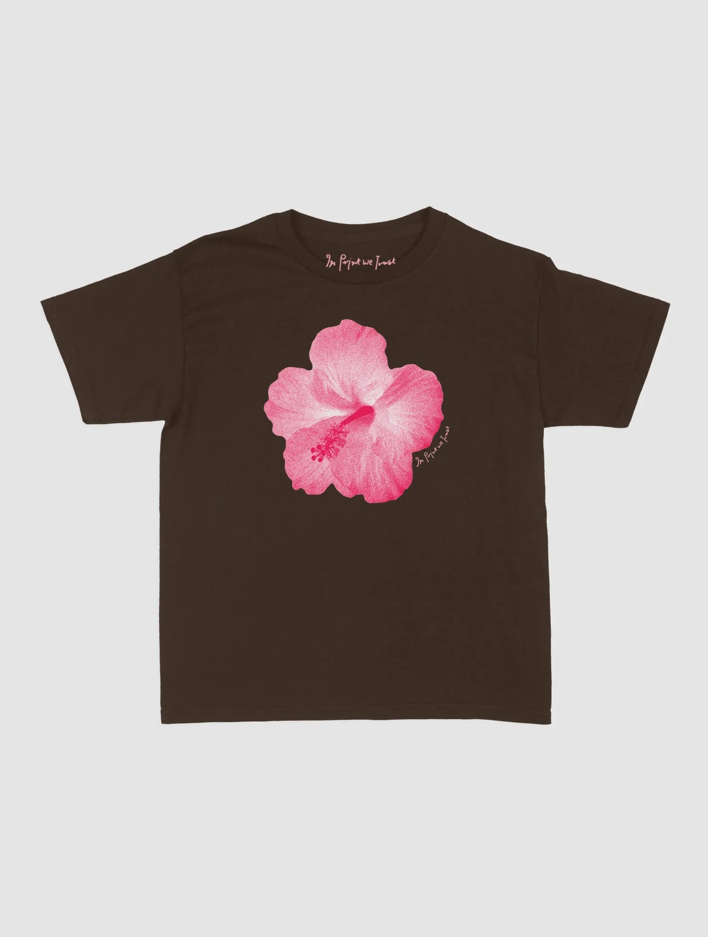 hibiscus baby tee - In Print We Trust
