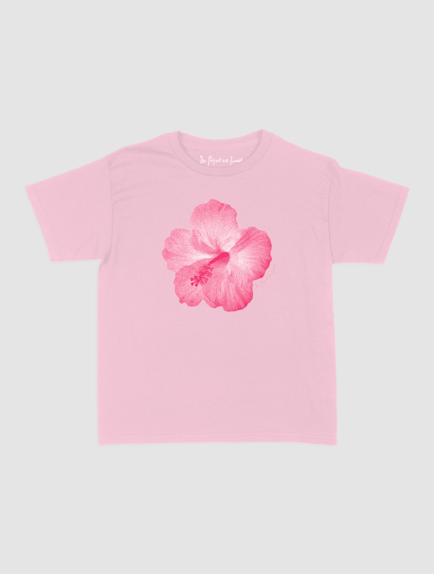 hibiscus baby tee - In Print We Trust