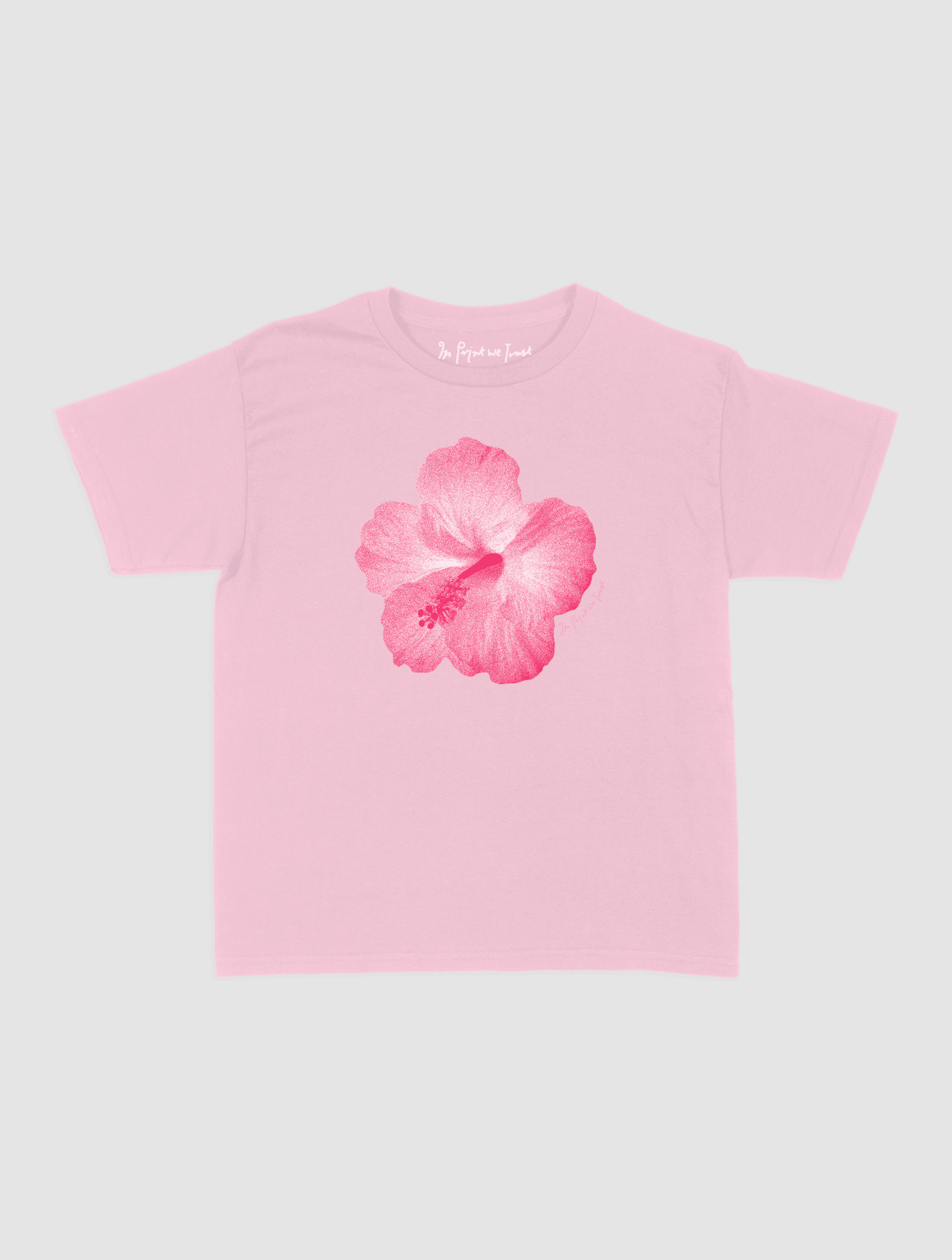 hibiscus baby tee - In Print We Trust