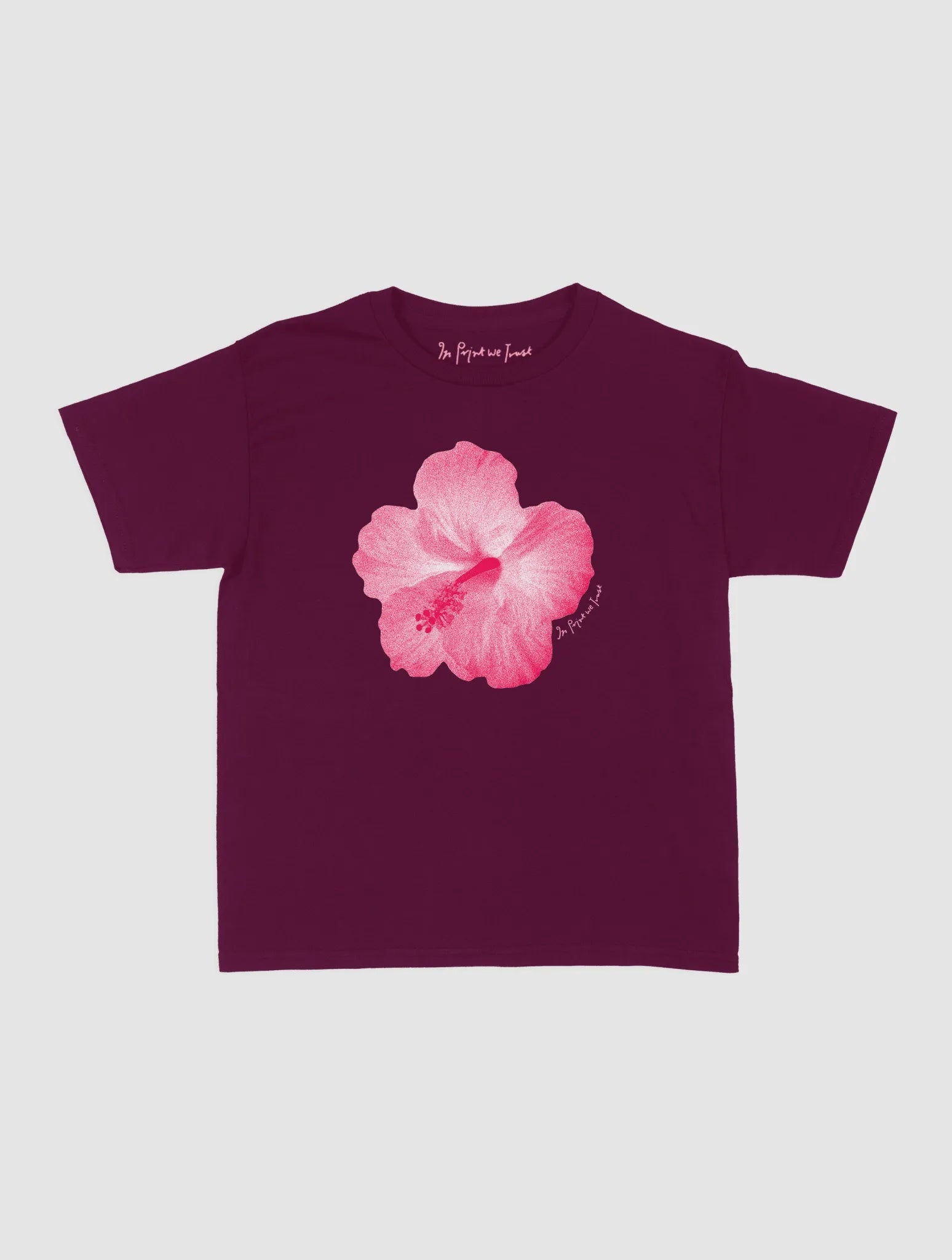 hibiscus baby tee - In Print We Trust