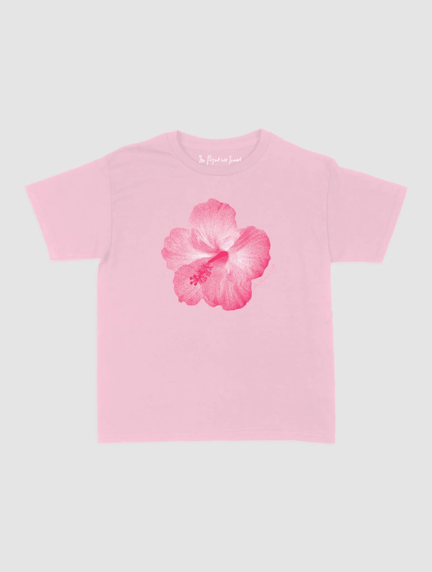 hibiscus baby tee - In Print We Trust
