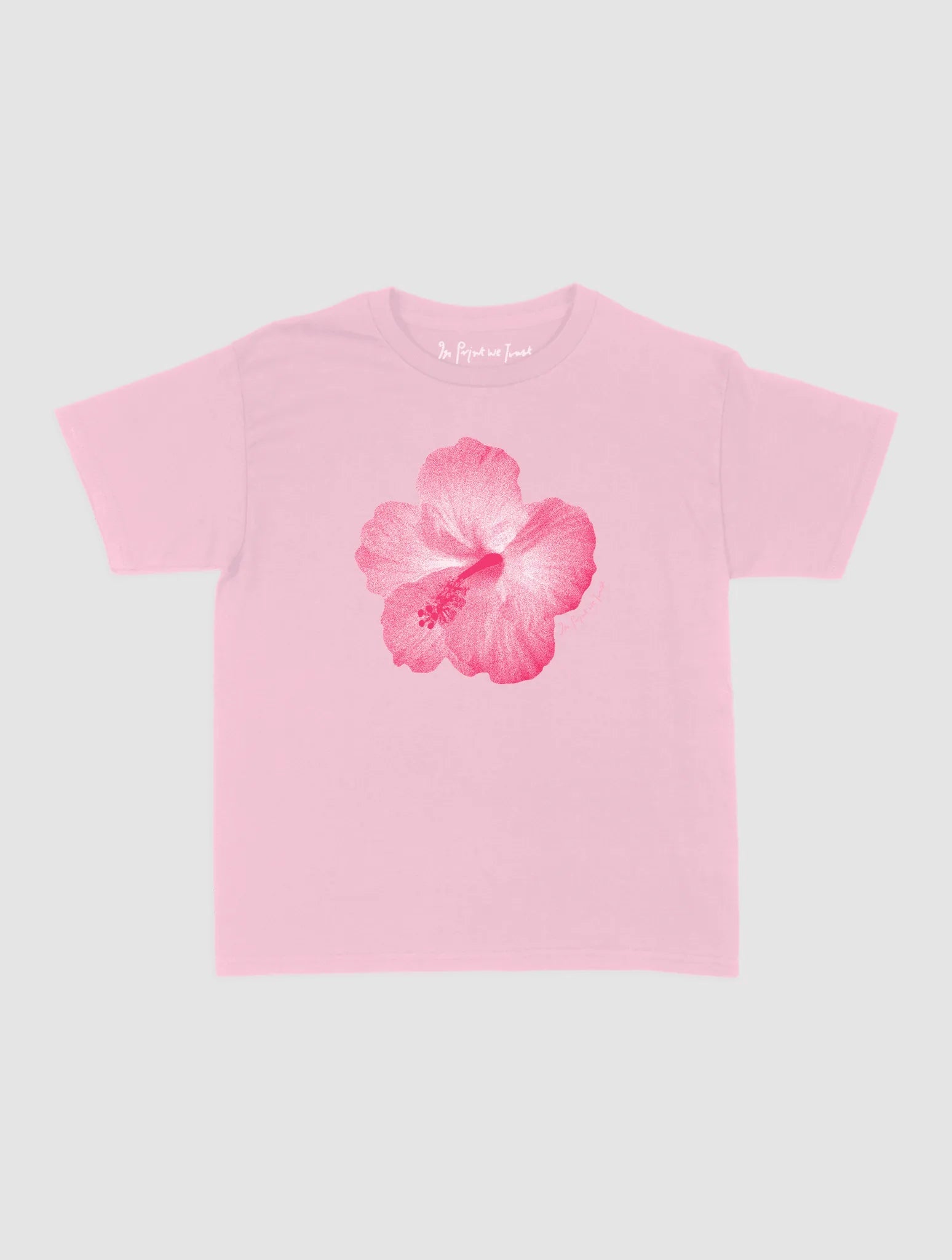 hibiscus baby tee - In Print We Trust