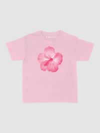 hibiscus baby tee - In Print We Trust