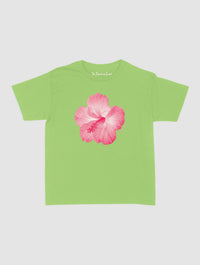 hibiscus baby tee - In Print We Trust