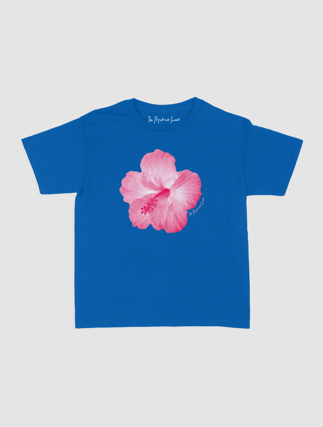 hibiscus baby tee - In Print We Trust