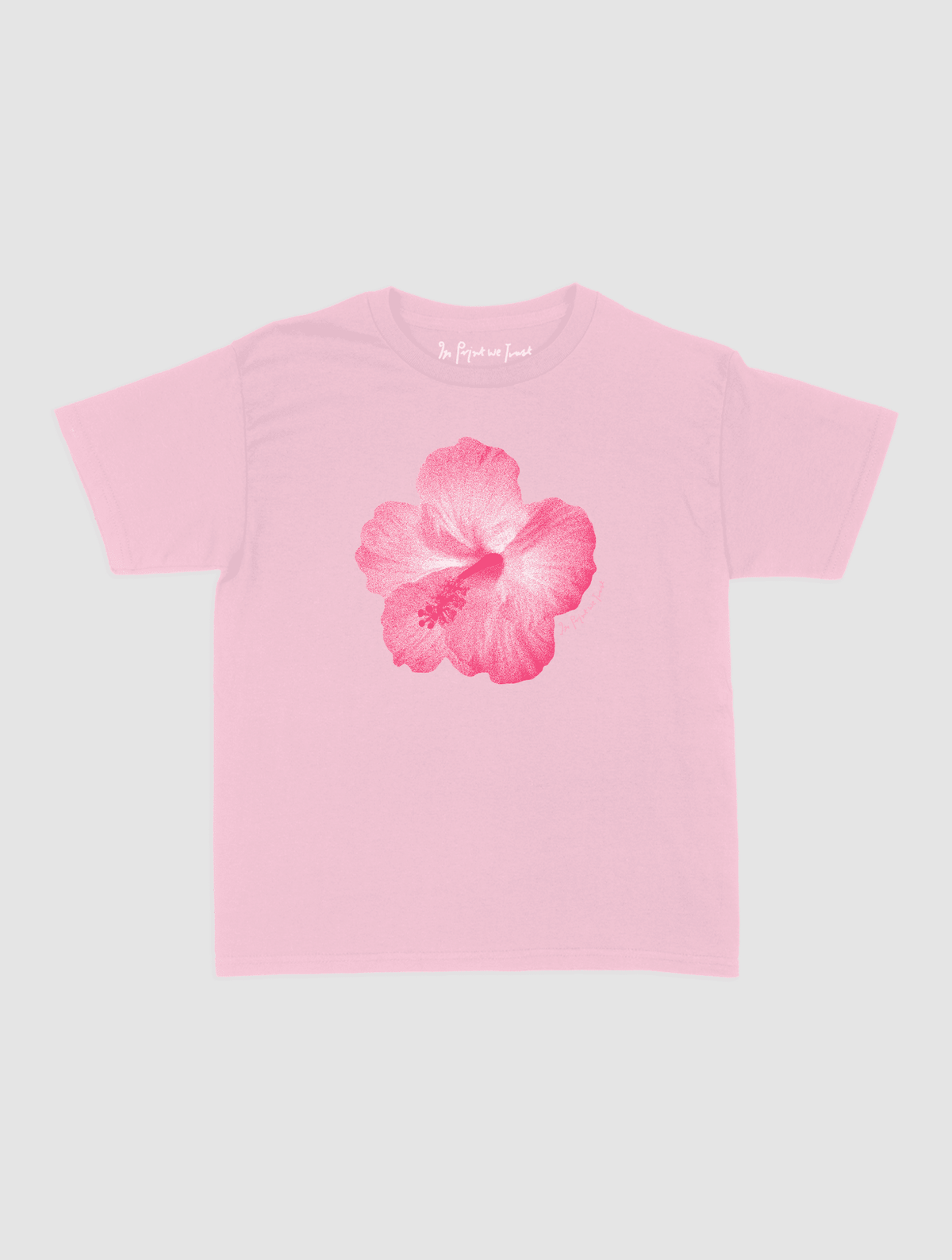 hibiscus baby tee - In Print We Trust
