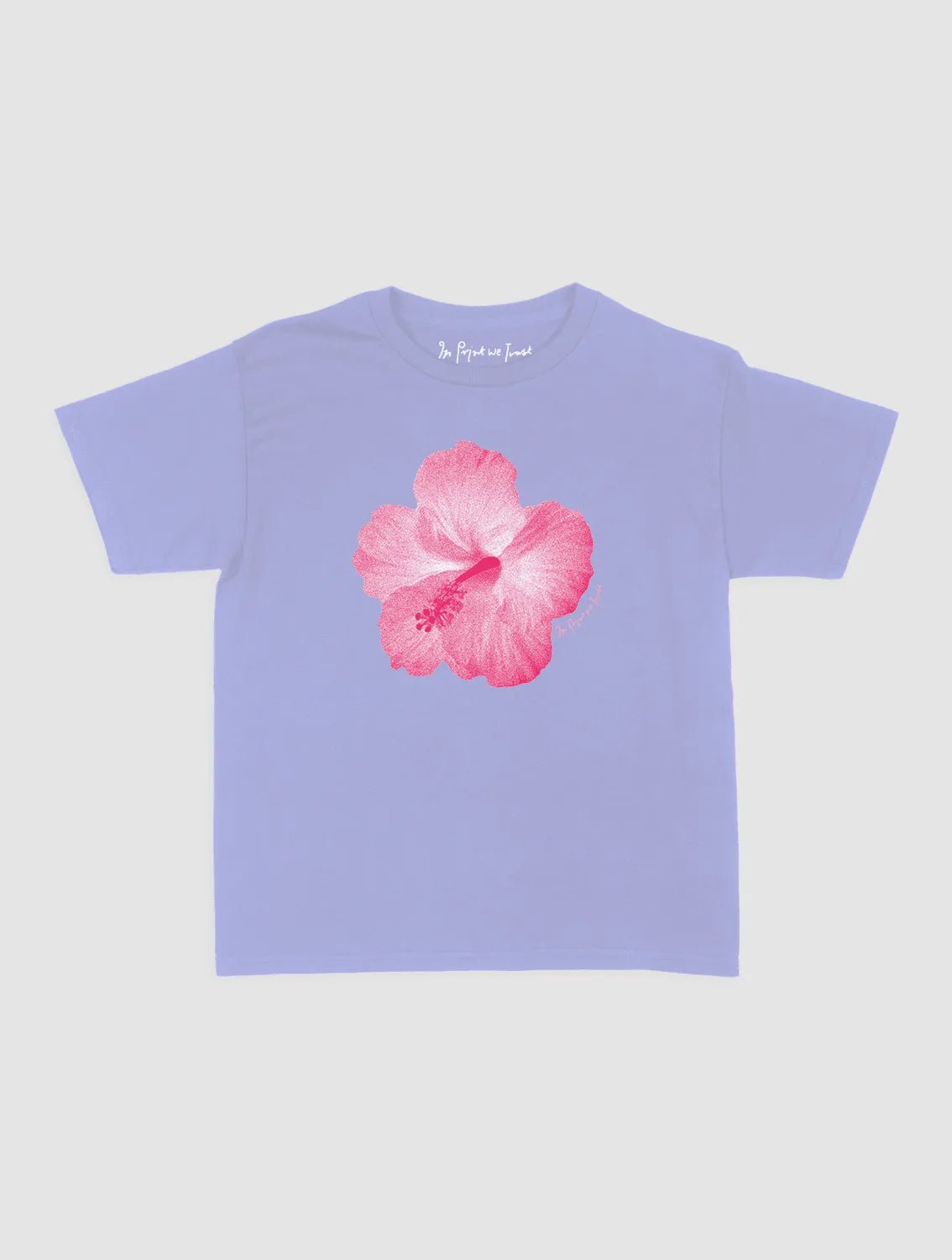 hibiscus baby tee - In Print We Trust