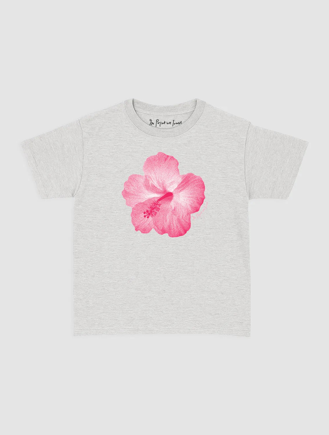hibiscus baby tee - In Print We Trust