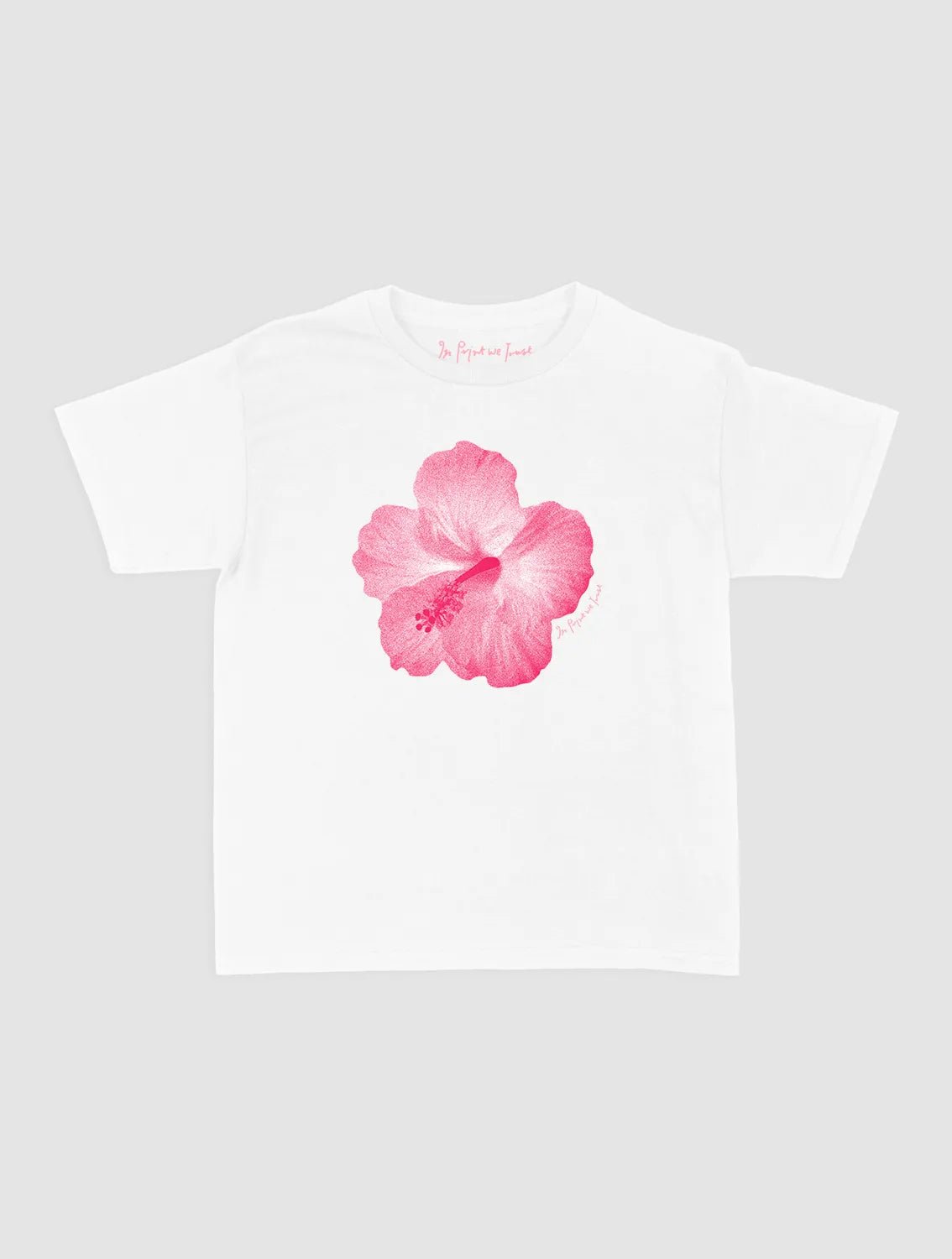 hibiscus baby tee - In Print We Trust