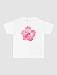 hibiscus baby tee - In Print We Trust