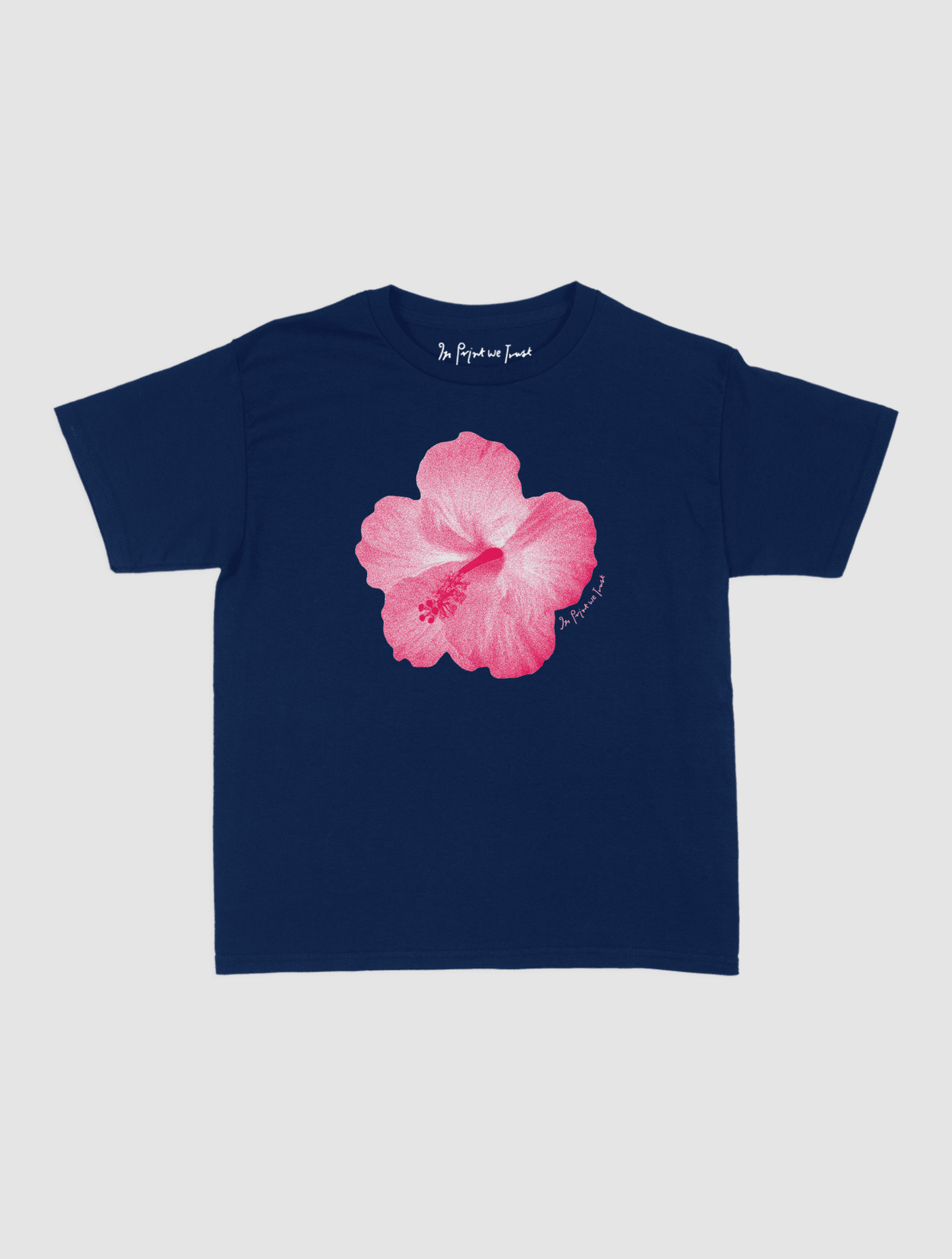 hibiscus baby tee - In Print We Trust