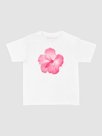 hibiscus baby tee - In Print We Trust