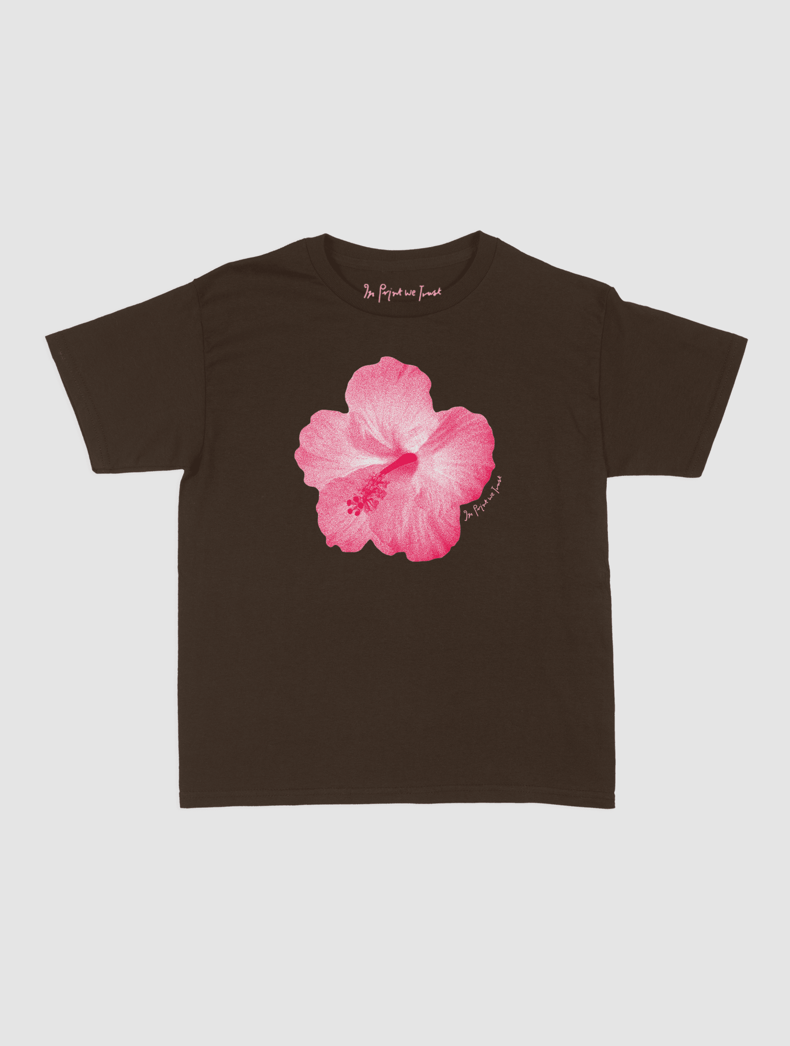 hibiscus baby tee - In Print We Trust