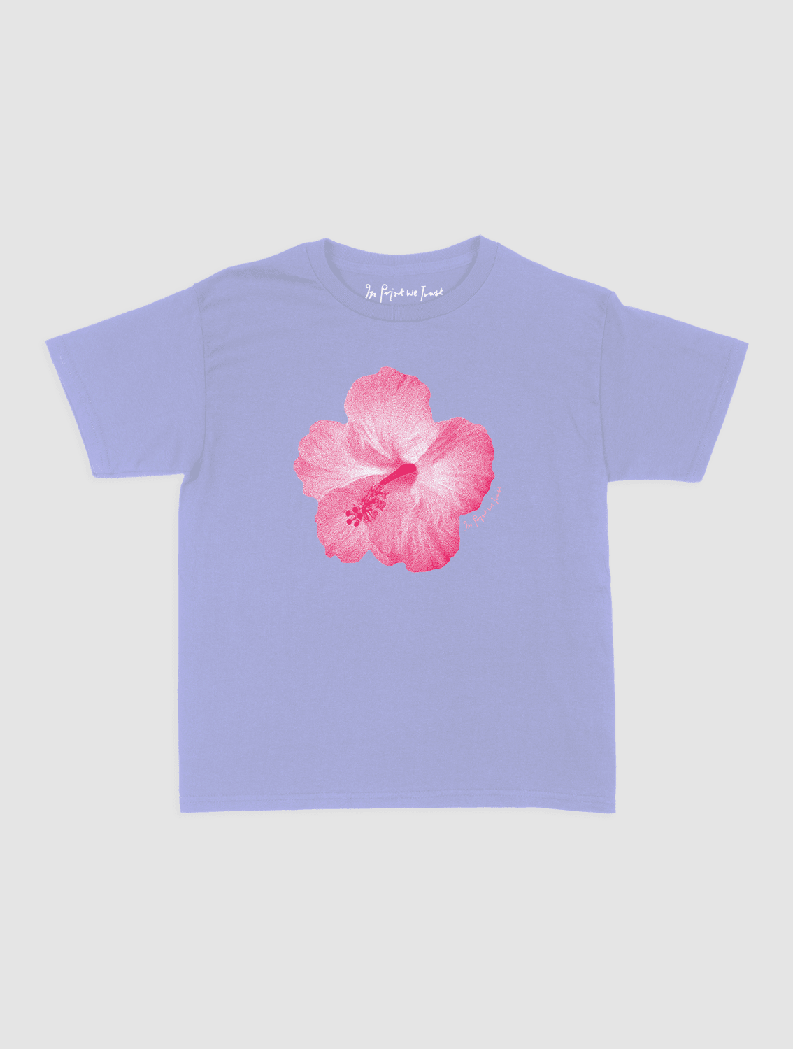 hibiscus baby tee - In Print We Trust