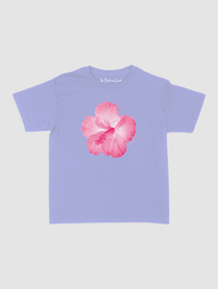 hibiscus baby tee - In Print We Trust
