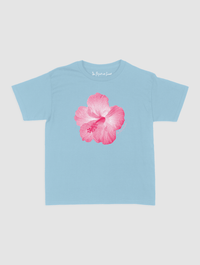 hibiscus baby tee - In Print We Trust